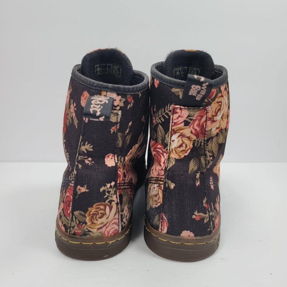 Dr. Martens Shoreditch Floral Women's Canvas Boots US Size 9 - Picture 4 of 9
